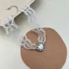 Collar de Cascada Fluido Ojo de Gato Borla Cadena para Clavícula Moda Lujo Ligero Exquisito Accesorio