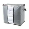 Bolsa de almacenamiento no tejida uso diario en el hogar almacenamiento y organización bolsa para edredón almacenamiento de ropa y edredón artefacto bolsa para empacar al mudarse