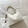 Bolsa Nueva de Mujer Otoño 2025 Lona Tendencia de Moda Casual Gran Capacidad Extra Bolso de Hombro Bolso Tote Bolso de Mano Mujer