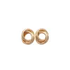 Pendientes de Nudo Retorcido Estilo Metal Europeo y Americano, Pendientes Geométricos Simples Transfronterizos, Pendientes de Nicho de Gama Alta para Mujer