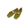Zapatos de Ballet para Niñas Estilo Retro de Noche con Lazo para Aumentar la Altura Interior, Zapatos Mary Jane para Mujer Estilo Francés de Primavera para Combinar con Faldas
