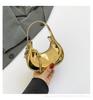 Bolso de Mano de Lujo Ligero Estilo Francés para Mujer, Nuevo Bolso de Noche de Nicho Moda 2026, Mini Bolso para Labial con Textura de Charol