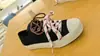 Tênis de Lona com Solado Grosso Guangzhou Source Spring para Mulheres, Sapatos Plataforma Versáteis Únicos que Aumentam a Altura, Tênis Casuais Estilo Coreano para o Dia a Dia de Mulheres