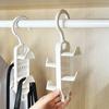 Creative Bag Hanger Moda Guarda-roupa Cachecol Amarração Gancho Armário Removível Acabamento Rack Armazenamento