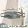 Perchero de Pantalones Engrosado con Flocado, Antideslizante, Percha sin Marcas, Perchero Doméstico para Colgar Pantalones, Almacenamiento de Armario para Bufandas, Anti-Esquina de Hombro, Envío Gratis