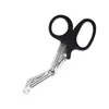 Tijeras de Gasa de Acero Inoxidable 15cm Portátiles Supervivencia Tijeras para Vendajes Tijeras para Lona Codo Médicas Domésticas Fabricante