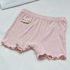 Pantalones de seguridad de modal para niñas, pantalones de verano con seguro de tres puntos para niñas pequeñas, pantalones cortos anti-corrimiento para niños grandes