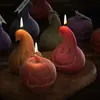 Molde de Calabaza 3D de Resina de Cristal DIY Poppy Molde de Silicona para Velas de Yeso de Aromaterapia de Halloween