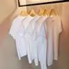 Camiseta Lisa Plus Size para Homens e Mulheres, Blusa Pulôver de Verão com Gola Redonda, Camiseta Versátil de Algodão Pesado, Estampa Personalizada no Atacado