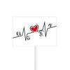 Paquete de materiales de la serie Love de San Valentín, oso, velas, cumpleaños, fiestas, decoración de pasteles, repostería, complementos