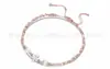 Plata Pura 999 Trébol de Cuatro Hojas de la Suerte Joyería Simple y Exquisita Pulsera de Moda Retro Pulsera de Plata Trenzada de Color Puro para Pareja