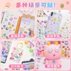 Adesivos de Alívio Estéreo 3D Adesivos de Desenho Animado Estilo Japonês Adesivos Decorativos de Diamante de Cristal para Crianças Estilo Fofo e Interessante Adesivos para Atacado