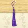 Marcador de página de cartão estilo chinês borla borla doce de fruta caixa de presente decoração cartão de convite leque guarda-chuva pendurado decorativo pequeno feito à mão