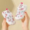 Novos sapatos de verão para bebês, sandálias masculinas para bebês, sapatos femininos para bebês, sola macia, antiderrapantes e respiráveis, para crianças de 1 a 3 anos