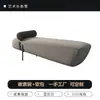 Banqueta de noche de lujo ligero nórdico para dormitorio, banco largo creativo de sofá para ocio, banco moderno de tela de diseñador para entrada para cambiarse los zapatos