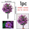 El Arreglo de Piso Violeta Más Vendido al Por Mayor de Amazon Flor Artificial Patio Arreglo Floral en Maceta Decoración Ramo de Boda