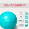 Pelota de Pilates Engrosada de PVC 25cm Pelota de Yoga de Paja Moldeadora de Cuerpo Rehabilitación Postparto Marketing Directo de Fábrica