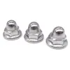 Porca M6 Dente Fino Tampa Parafuso Decorativa Tampa Cobertura Ortodôntica Cabeça Esférica Aço Inoxidável Porca de Cobertura