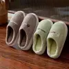 Nuevos Zapatos de Algodón Estilo 2025 para Mujer, Antideslizantes para el Hogar, de Felpa para Interiores, Zapatos de Algodón Domésticos para Hombre, Cálidos de Invierno
