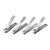 Cortauñas de Acero Inoxidable para Fabricante Cortauñas Grandes Herramienta Individual para Manicura del Hogar Cortauñas Antisalpicaduras Boca Plana