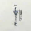 Acessórios de Cristal DIY de Alta Retenção de Cor Corrente de Borla Lua Borboleta Pulseira Colar Acessórios de Montagem Artesanal