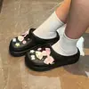 Sandalias de Verano para Mujer con Suela Gruesa, Anti-Olor, Antideslizantes para Exteriores, Zapatos de Playa de Punta Cerrada al por Mayor