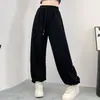 Pantalones deportivos adelgazantes de cintura alta para mujer, nuevo estilo 2026, pantalones de chándal casual tipo jogger con forro polar, primavera, otoño, invierno, pantalones tipo linterna petite