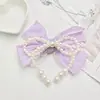 Renda Pérola Xadrez Cauda de Andorinha Laço Acessórios de Cabelo Grampo de Cabelo DIY Roupas Bolsa Capa de Celular Acessórios de Joias DIY