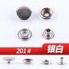 Fábrica Direct metal botão para baixo jaqueta acessórios botões decorativos atacado cobre em estoque galvanoplastia de alta qualidade quatro botões