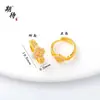 Venta al por mayor de Pulseras Buchiari Huecas Chapadas en Oro del Mismo Estilo que las Tiendas de Oro, Nuevas Pulseras y Joyas de Moda Estilo Chino de Lujo Ligero de Gama Alta
