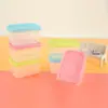 Caja de Suplemento Alimenticio para Bebés, Caja Pequeña para Conservar Fresco, Caja de Plástico Mini Sellada, Caja de Muestras de Comida para Cafetería Escolar de Jardín de Infancia