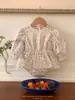 Jennybebe2026 Estilo Otoño Mameluco Fresco Floral para Bebé Mameluco Vestido Mono Estilo Coreano para Niña