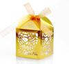Amazon Halloween teia de aranha caixa de doces oco papel perolado caixa de doces de chocolate caixa de embalagem dourada criativa