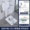 Guangdong Modelo Delgado con Curva 20cm 18cm Sin Curva 15cm 13cm Tipo Sifón Tubería Grande Inodoro de Sentadilla Venta al por Mayor