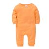 Bolsa para Bebé Lisa Transfronteriza Ropa para Niños de Manga Corta de Una Pieza Categoría a Fabricante de Ropa Harem de Color Puro para Niños y Niñas