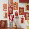 Feliz Aniversário para He Qingliangchen, Cartão Postal Pintado à Mão, Texto de Aparência Sofisticada, Cartão de Saudação com Bênçãos, Cartão de Decoração para Presente