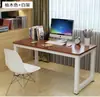 Escritorio para computadora, Escritorio simple de escritorio, Escritorio de estudio para dormitorio en casa, Escritorio pequeño para estudiante, Escritorio de oficina rectangular simple