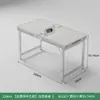 Mesa Plegable para Montaje de Puesto Exterior, Uso Comercial, Mesa de Comedor Rectangular Portátil, Mesa Plegable para Decoración y Ceremonias de Inauguración