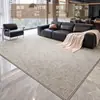 Tapete para Sala de Estar Estilo Italiano, Novo Sofá Moderno de Luxo Leve, Tapete de Chão Impermeável e Resistente a Manchas sem Manutenção, Sensação Minimalista de Alto Padrão para o Quarto