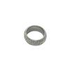Anillo de diamantes con personalidad de moda, temperamento simple, para hombres y mujeres, diseño de nicho callejero de Hip Hop, pulsera de anillo de lujo ligera que combina con todo.