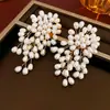 Brincos de franja vintage em prata com cravação de diamantes ovais, luxo leve, moda de alta qualidade, design simples e único, brincos versáteis