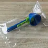 Cuchara deslizante para proteína en polvo creativa cuchara de café a prueba de fugas cuchara a prueba de derrames cuchara para leche en polvo modelo portátil multifunción con boca de salida