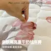 2026 Novo Inverno Quente Leite Fleece Estampado Espessado Macio Colchão Inverno Mais Veludo Protetor Almofada de Cama Estudante
