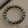 Pulsera de Sándalo Verde Añejo Argentino al por Mayor para Hombres y Mujeres, Joyería de Madera Cultural y Artística, Fábrica de Cuentas de Oración de Mano