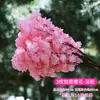 Ramas artificiales de flor de cerezo para decoración de bodas de hotel, árbol de flor de cerezo, flor de durazno, flores falsas de plástico, flores de seda, techo de sala de estar, enredadera de flores de balcón