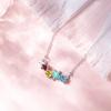 Collar de estrella de mar de la serie Summer Island con diseño original, personalidad femenina de nicho, cadena de clavícula de acero inoxidable para estudiantes estrella.