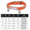 Coleiras para Animais de Estimação Podem Ser Personalizadas com Texto Gravado, Coleiras de Pescoço para Animais, Coleiras para Cachorros, Coleiras Anti-Perda para Cachorros Pequenos, Acessórios com Sino