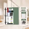 Carpeta de cara de gato más vendida transfronteriza, carpeta de archivo de hojas sueltas tamaño A4 estándar de EE. UU., cuaderno de estudiante, libro de documentos de almacenamiento de oficina, venta al por mayor de fábrica