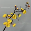 Flores Artificiales, Flor de Invierno, Arreglo Floral Bonsái de Flor de Ciruelo, Decoración de Año Nuevo, Flor de Durazno, Mesa de Comedor de Sala de Estar, Adornos de Bonsái Chinos
