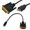 Cable mini HDMI a DVI 24+1 macho Cable mini HDMI a DVI HD 0,3 m